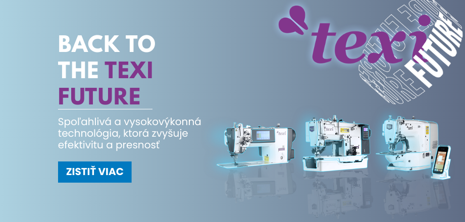 Priemyselné šijacie stroje Texi Future