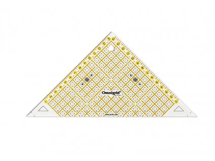 Pravítko na patchwork trojuholník 15 cm Prym