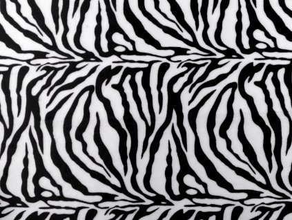 Imitácia zvieracej kože zebra