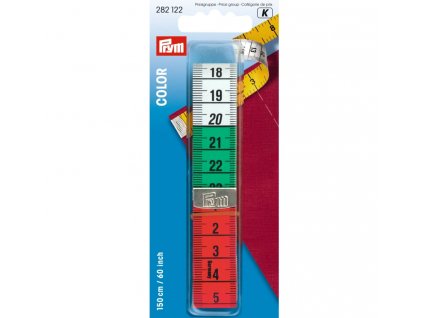 Farebný krajčírsky meter Prym, 150 cm/60 palcov