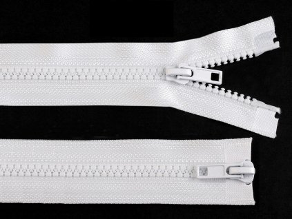 Zips kostený 5 mm deliteľný 2 jazdce/dvojcestný 100 cm bundový