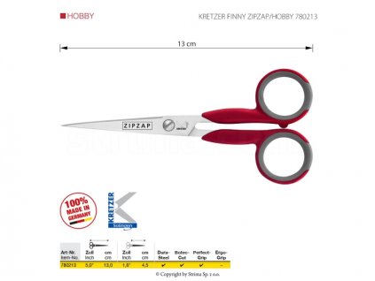 KRETZER FINNY ZIPZAPHOBBY 780213