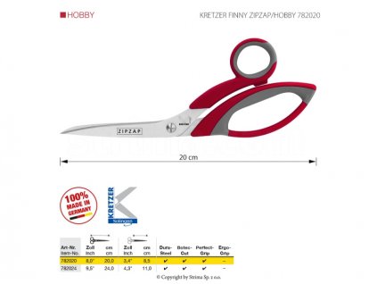 KRETZER FINNY ZIPZAPHOBBY 782020