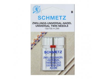 Dvojihla univerzálna Schmetz 130/705 H ZWI 4,0 SDS 90 UNIVERSAL TWIN
