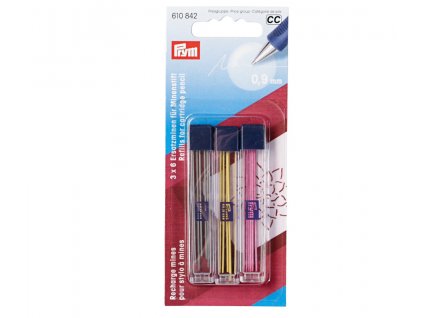 Náplň do značkovacej ceruzky 0,9 mm farebná Prym