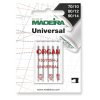 Univerzálne ihly Madeira 130/705H 70/10, 80/12, 90/14