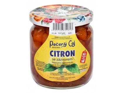 Pečený čaj - Citron se zázvorem 430ml