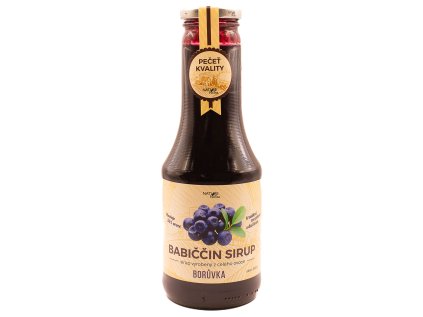 sirup ovocny boruvka 500ml