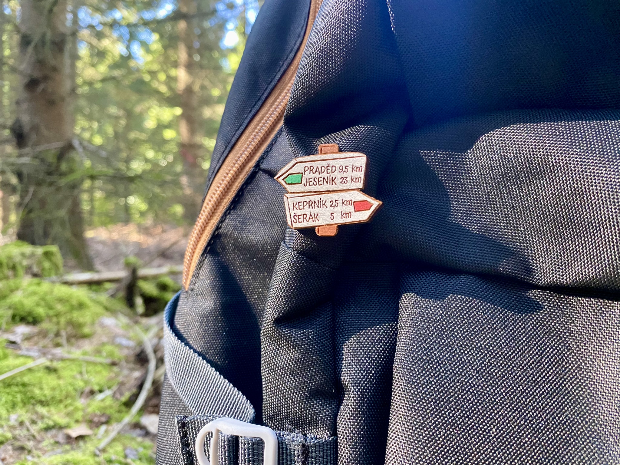 Brož turistický rozcestník PechArt inspirovaná výlety a cestováním