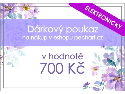 poukaz 700cz el