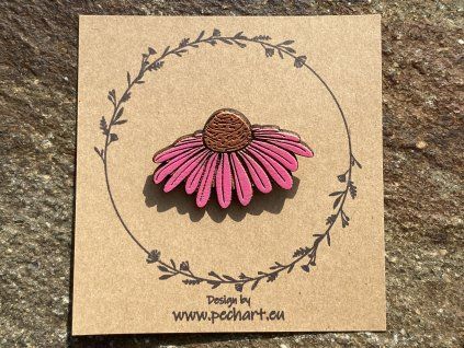 Brož Echinacea