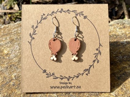 Náušnice Kuřecí stehna