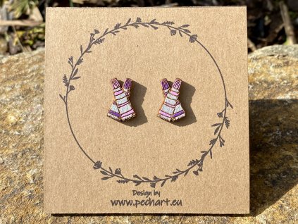 Náušnice Barvičky