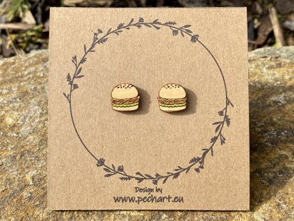 Náušnice Burgery