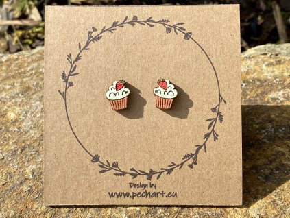 Náušnice Cupcaky