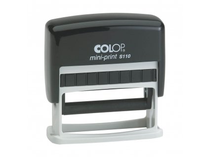 Samonamáčecí razítko COLOP Mini-Print S 110 (BARVA INKOUSTU ŽLUTÁ)
