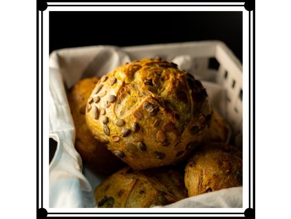 Chlieb pečená maslová tekvica s kurkumou 500g