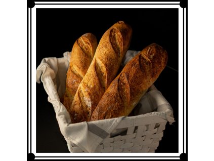 Bageta kvásková peprová 500g