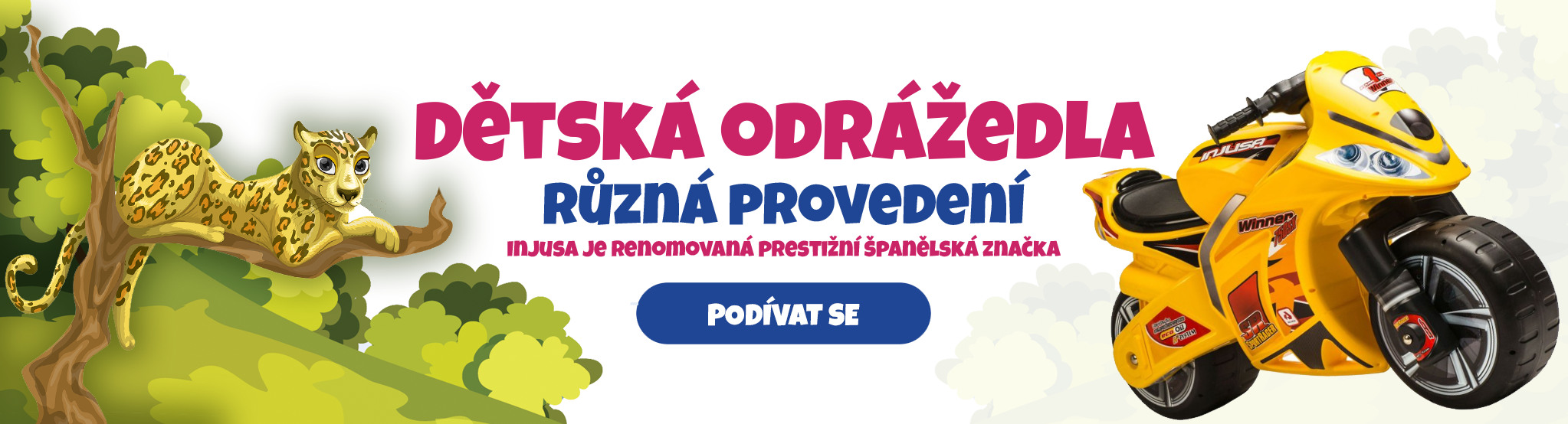 Dětská odrážedla PC