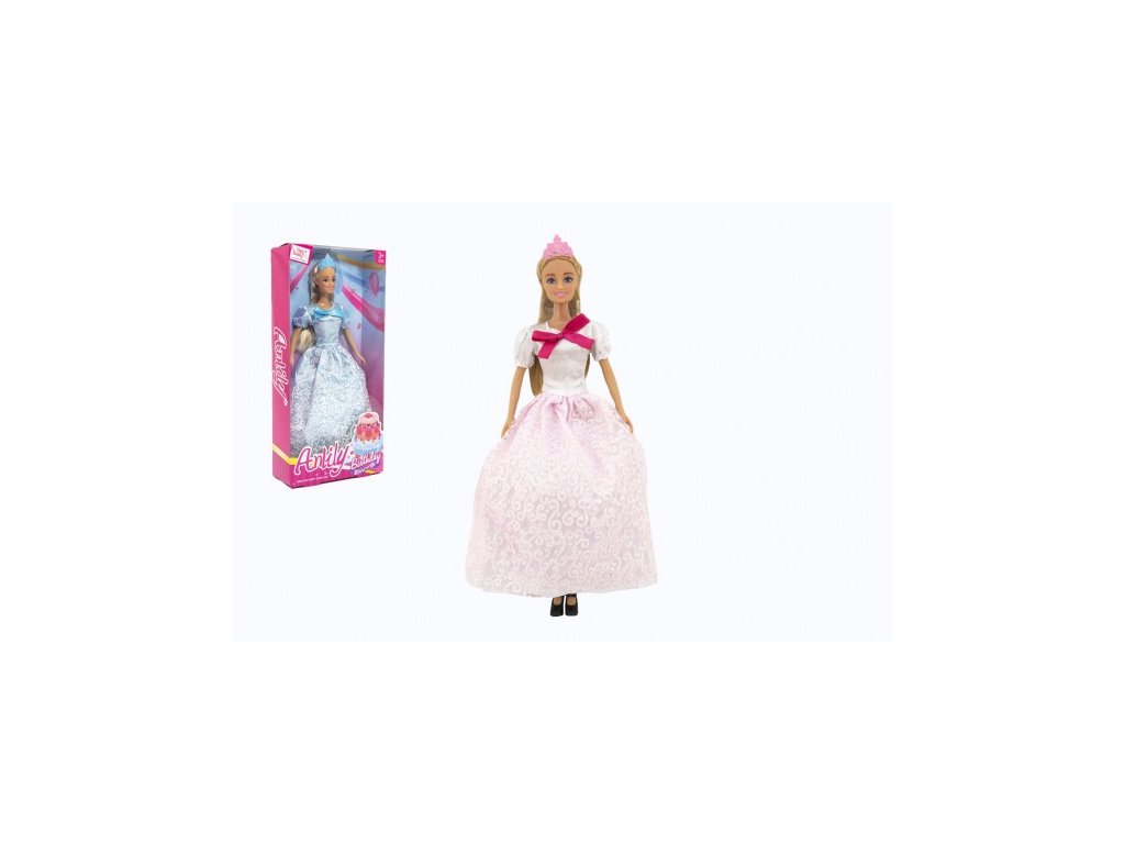 Panenka Anlily princezna kloubová 30cm plast  v krabici 15x32x6cm