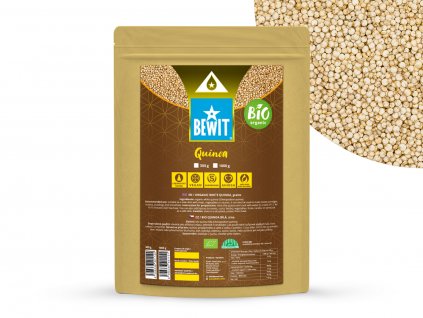 BEWIT Quinoa bílá BIO, zrna - 1 kg