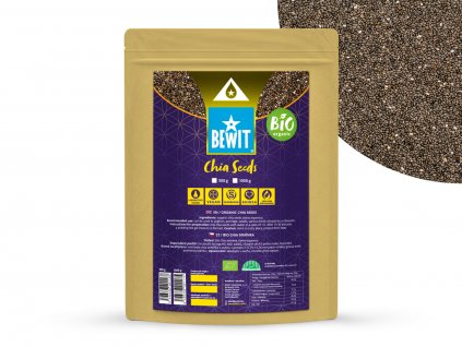 BEWIT Chia semínka BIO - 300 g