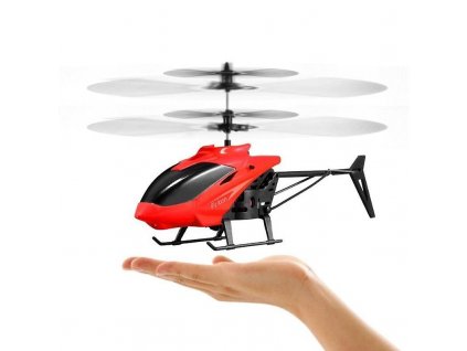 Létající helikoptéra s LED