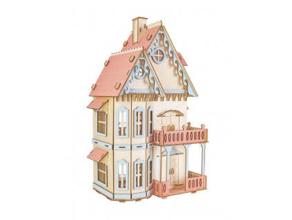 Woodcraft Dřevěné 3D puzzle Gotická vila