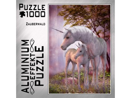 M.I.C. Metalické puzzle Kouzelný les 1000 dílků