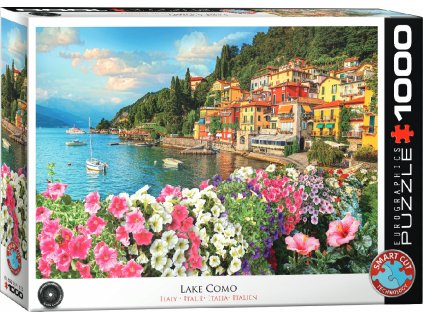 EUROGRAPHICS Puzzle Lago di Como - Komské jezero, Itálie 1000 dílků