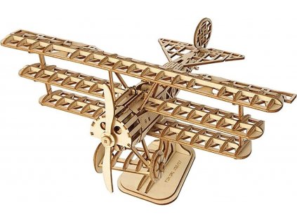 ROBOTIME Rolife 3D dřevěné puzzle Letadlo 145 dílků