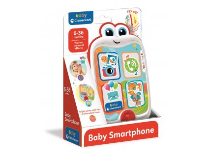 CLEMENTONI BABY Interaktivní smartphone se zvuky