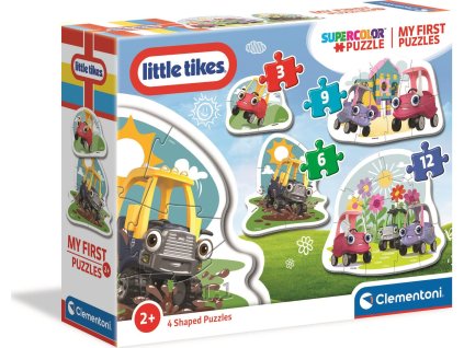 CLEMENTONI Moje první puzzle Little Tikes 4v1 (3,6,9,12 dílků)