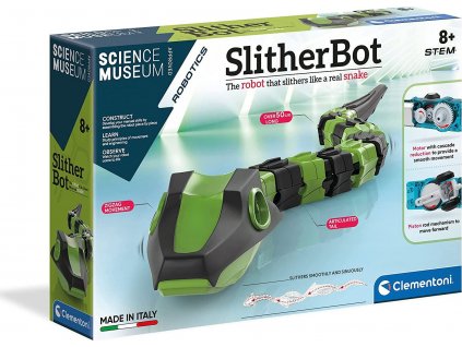 CLEMENTONI Science&Play Robotics: SlitherBot - robot, který se pohybuje jako had