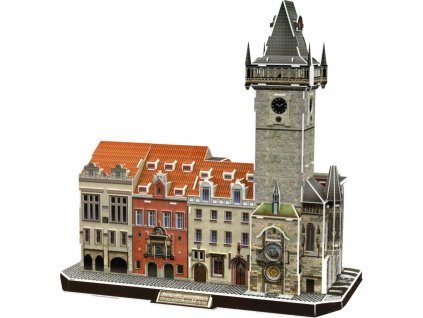 CUBICFUN 3D puzzle Staroměstský orloj s radnicí 137 dílků