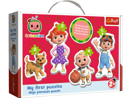 TREFL Baby puzzle Cocomelon 4v1 (2,3,4,5 dílků)