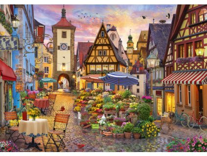 SCHMIDT Puzzle Romantické Bavorsko 1000 dílků