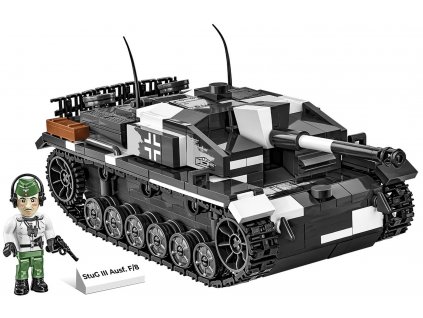 COBI 2286 II WW Stug III Ausf F/8 & Flammpanzer, 2v1, 1:35, 548 k, 1 f