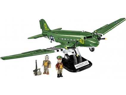 COBI 5743 II WW Douglas C-47 Skytrain (Dakota), 1:48, 896 k, 2 f