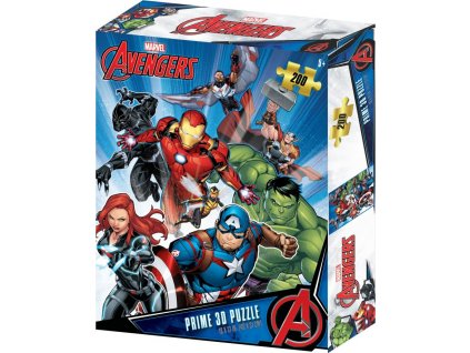 PRIME 3D Puzzle Avengers 3D 200 dílků