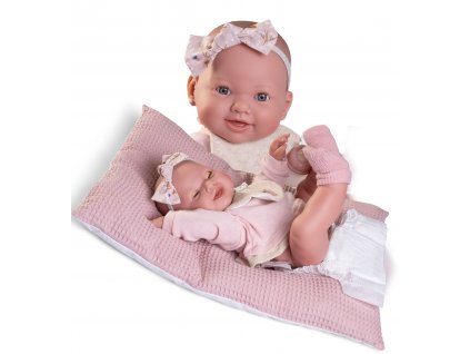 Antonio Juan 50414 MIA - mrkací a čůrající realistická panenka miminko s celovinylovým tělem - 42 cm
