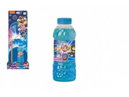 Bublifuk Tlapková patrola/Paw Patrol sada na tvorbu bublin + náplň 0,45L na kartě 15x42x12cm