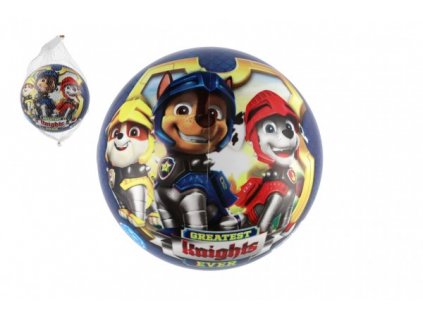 Míč Tlapková patrola/Paw patrol nafouknutý 23cm modrý v síťce