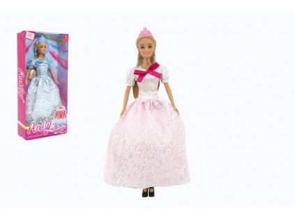 Panenka Anlily princezna kloubová 30cm plast  v krabici 15x32x6cm