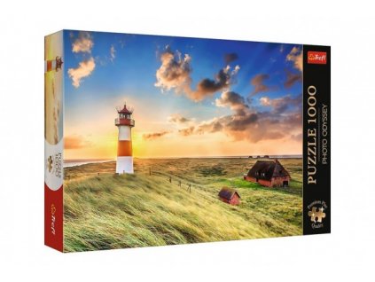 Puzzle Premium Plus - Photo Odyssey:Maják List-Ost, Německo 1000 dílků 68,3x48cm v krab 40x27cm