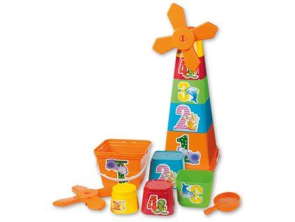 Androni Souprava na písek - pyramida 42 cm