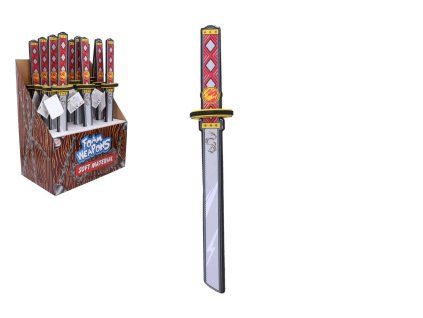 Meč katana pěnový měkký 54cm