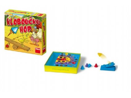 Kloboučku hop! společenská hra v krabici 23x23x5cm