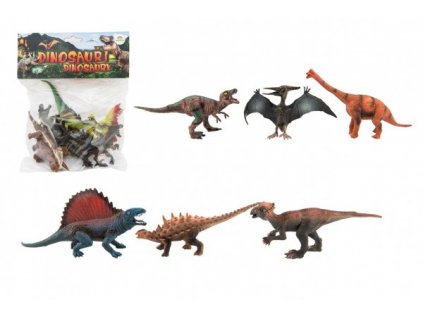 Dinosaurus plast 14-19cm