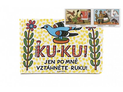 Knížka Ku-ku jen po mně vztáhněte ruku 24x16cm CZ text 24m+